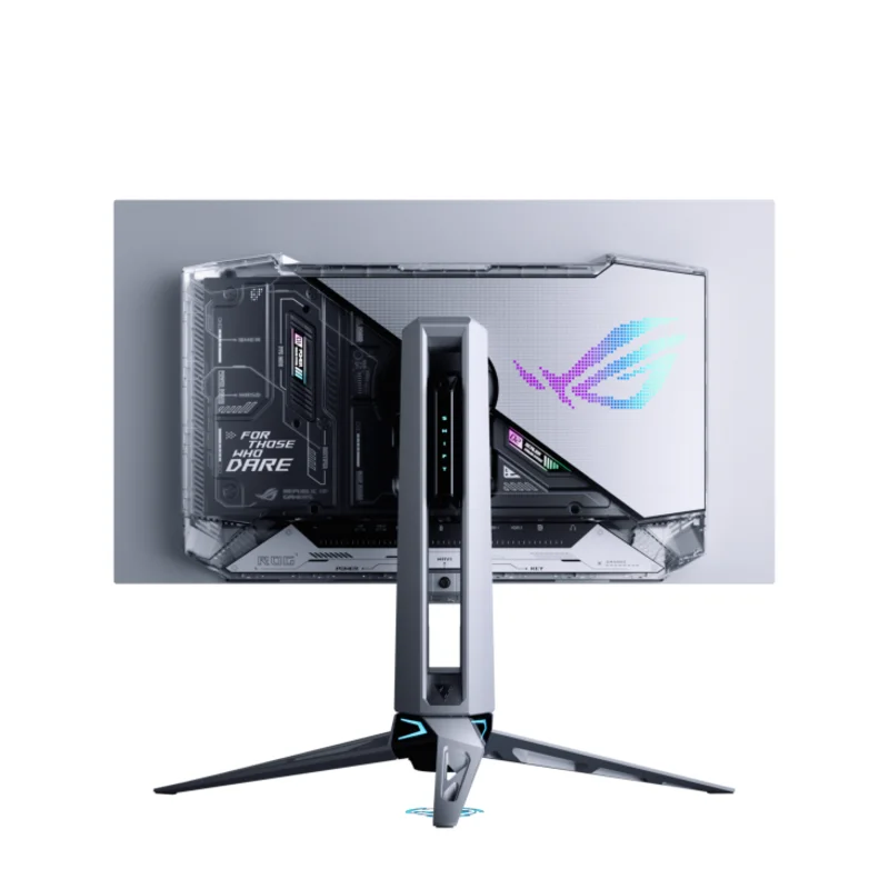 ASUS ROG Swift OLED 26.5-inch QHD 540Hz / HD 720Hz Tandem OLED Gaming Monitor – Silver | PG27AQWP-W